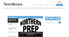 Desktop Screenshot of petoskeynews.com